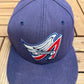 Anaheim Angels Graphic Hat | Size 7 1/2 | Vintage 1990s MLB Baseball Blue Cap |
