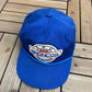 Denver Broncos AFC Champions Graphic Hat | Strap Back | Vintage 1990s NFL Football Blue Cap |