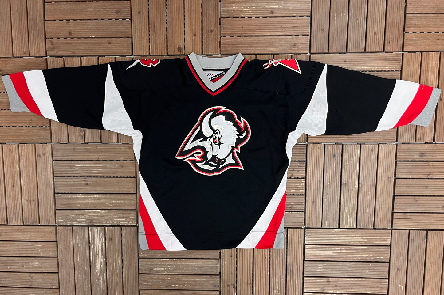 Buffalo Sabres Hockey Jersey | Size Small | Vintage 1990s Black Hockey Jersey |