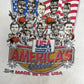 USA Basketball Dream Team Bighead Graphic Tee | Size X-Large | Vintage 1990s Salem Sportswear White T-Shirt |
