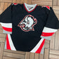 Buffalo Sabres Hockey Jersey | Size Small | Vintage 1990s Black Hockey Jersey |