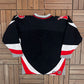 Buffalo Sabres Hockey Jersey | Size Small | Vintage 1990s Black Hockey Jersey |