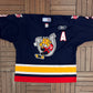 Barrie Colts Kyle van de Bospoort Hockey Jersey | Size XX-Large | Vintage 2000s OHL Hockey Blue Jersey |