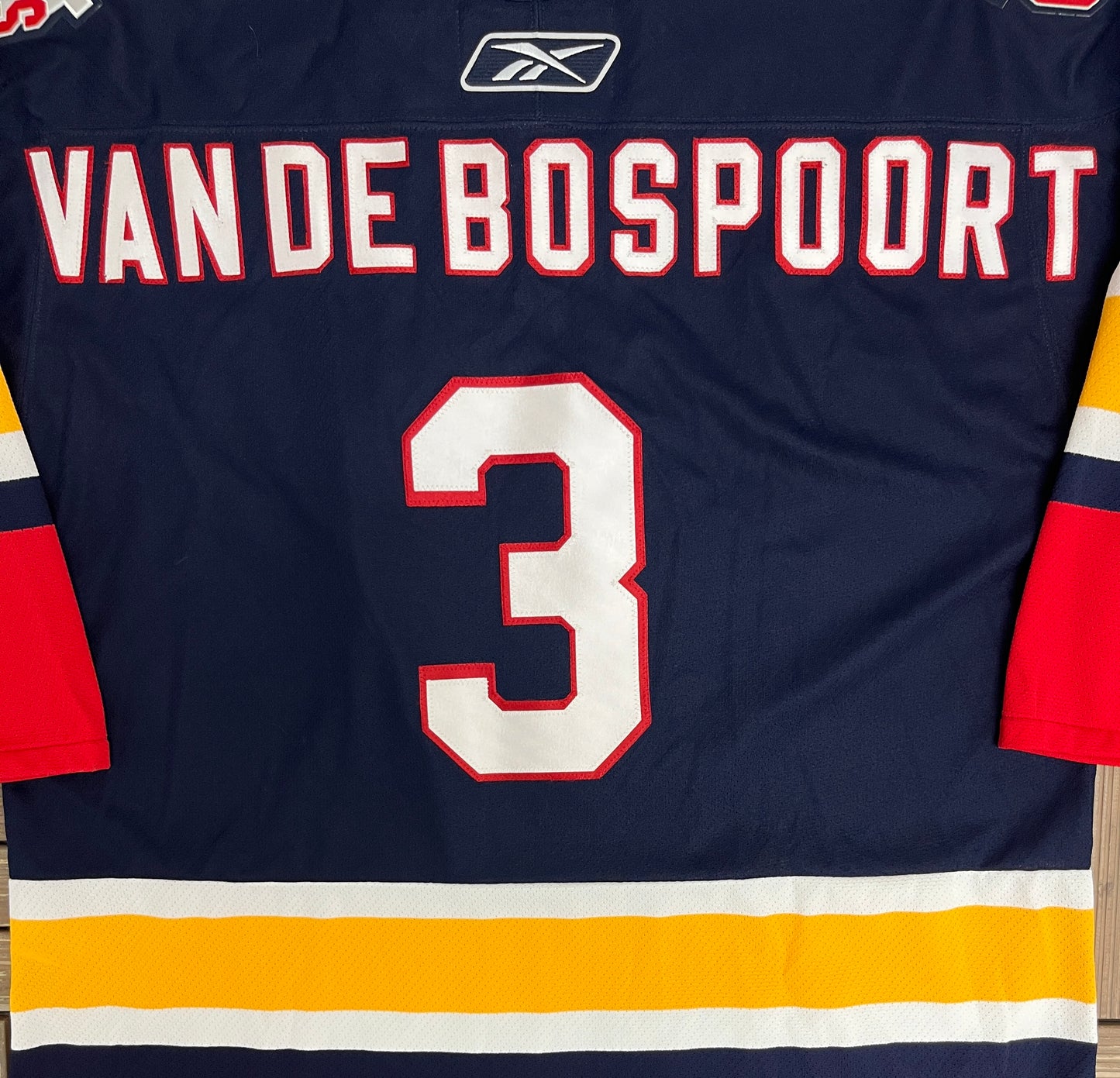 Barrie Colts Kyle van de Bospoort Hockey Jersey | Size XX-Large | Vintage 2000s OHL Hockey Blue Jersey |