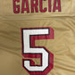 San Francisco 49ers Jeff Garcia Football Jersey | Size Large | Vintage 2000s NFL Football Gold Jersey |