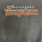 Cincinnati Bengals Stitched Graphic Crewneck | Size Large | Vintage 1990s NFL Football Black Sweater |