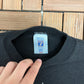 Cincinnati Bengals Stitched Graphic Crewneck | Size Large | Vintage 1990s NFL Football Black Sweater |