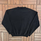 Cincinnati Bengals Stitched Graphic Crewneck | Size Large | Vintage 1990s NFL Football Black Sweater |