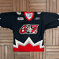 Ottawa 67's Hockey Jersey | Size Medium | Vintage 2000s OHL Hockey Black Jersey |