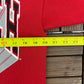 Texas Tech Red Raiders Graphic Crewneck | Size Medium | Vintage 1990s College Red Sweater |