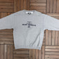 Property Of Columbus Blue Jackets Graphic Crewneck | Size Large | Vintage 2000s NHL Hockey Grey Sweater |