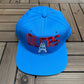 Houston Oilers Embroidered Graphic Hat | Snap Back | Vintage 1990s NFL Light Blue Cap |