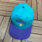 Kentucky Derby Festival Graphic Hat | Snap Back | Vintage 1990s Promotional Teal Cap |