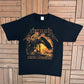 Metallica Death Magnetic Graphic Tee | Size Large | Vintage 2000s Rock Band Black T-Shirt |