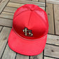 St. Louis Cardinals Embroidered Graphic Hat | Snap Back | Vintage 1990s MLB Baseball Trucker Red Cap |