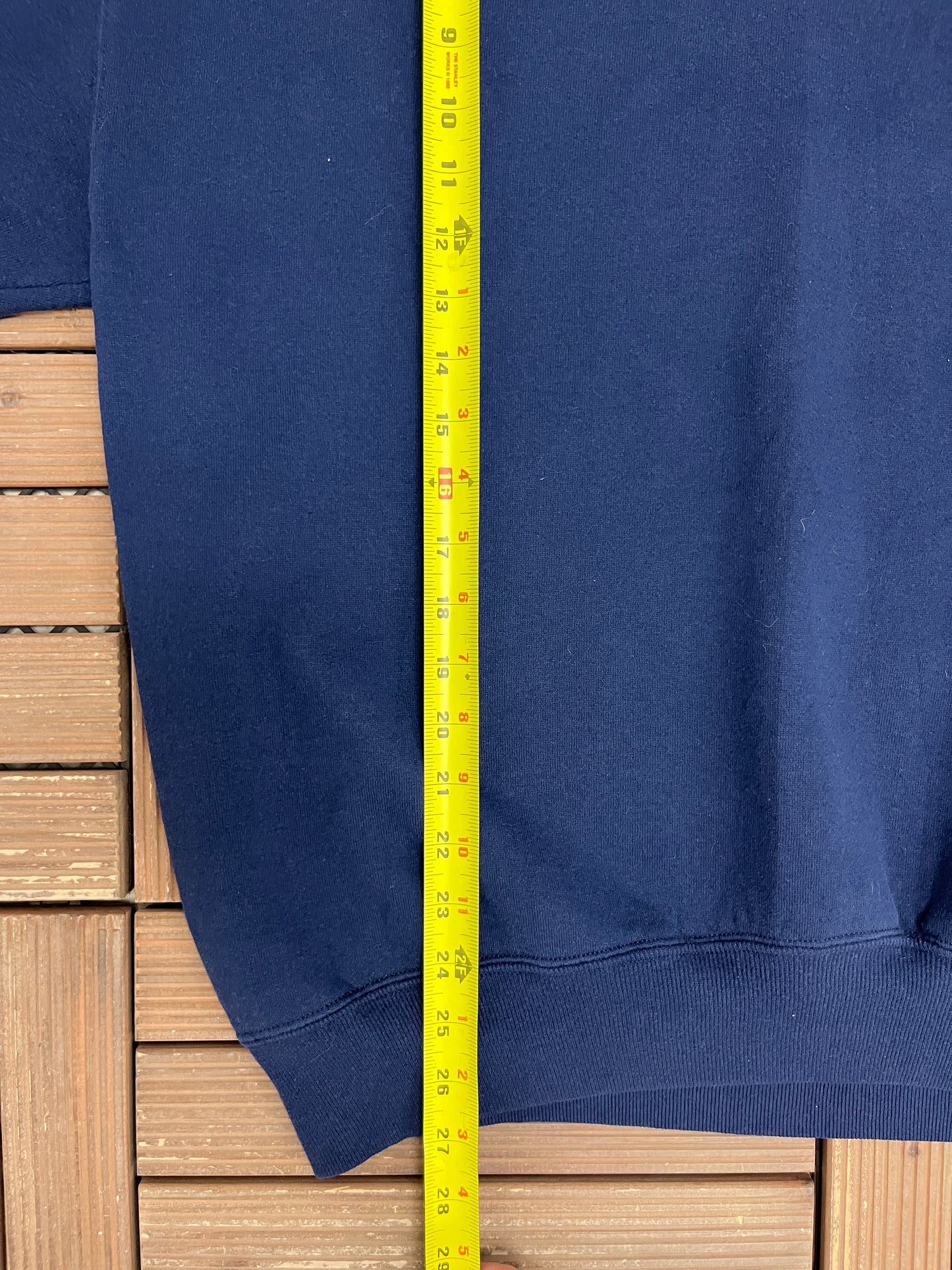 Akron Zips Baseball Graphic Crewneck | Size X-Large | Vintage 1990s College Blue Sweater |