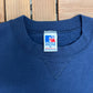 Akron Zips Baseball Graphic Crewneck | Size X-Large | Vintage 1990s College Blue Sweater |