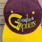 Minnesota Golden Gophers Graphic Hat | One Size | Vintage 1990s College Red Cap |