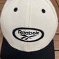 Reebok Spell Out Graphic Hat | Snap Back | Vintage 2000s Branded White Cap |