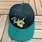 Green Bay Packers Embroidered Graphic Hat | Snap Back | Vintage 1990s NFL Football Black Cap |