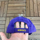 Minnesota Vikings Embroidered Graphic Hat | Strap Back | Vintage 2000s NFL Football Purple Cap |