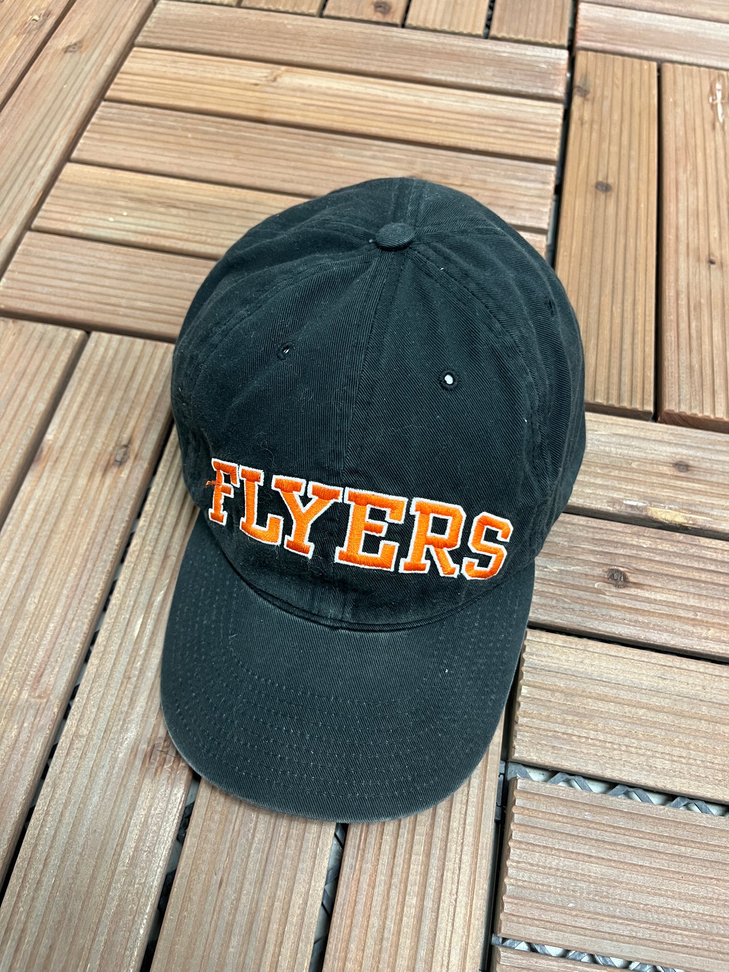 Philadelphia Flyers Embroidered Graphic Hat | Strap Back | Vintage 2000s NHL Hockey Starter Cap |