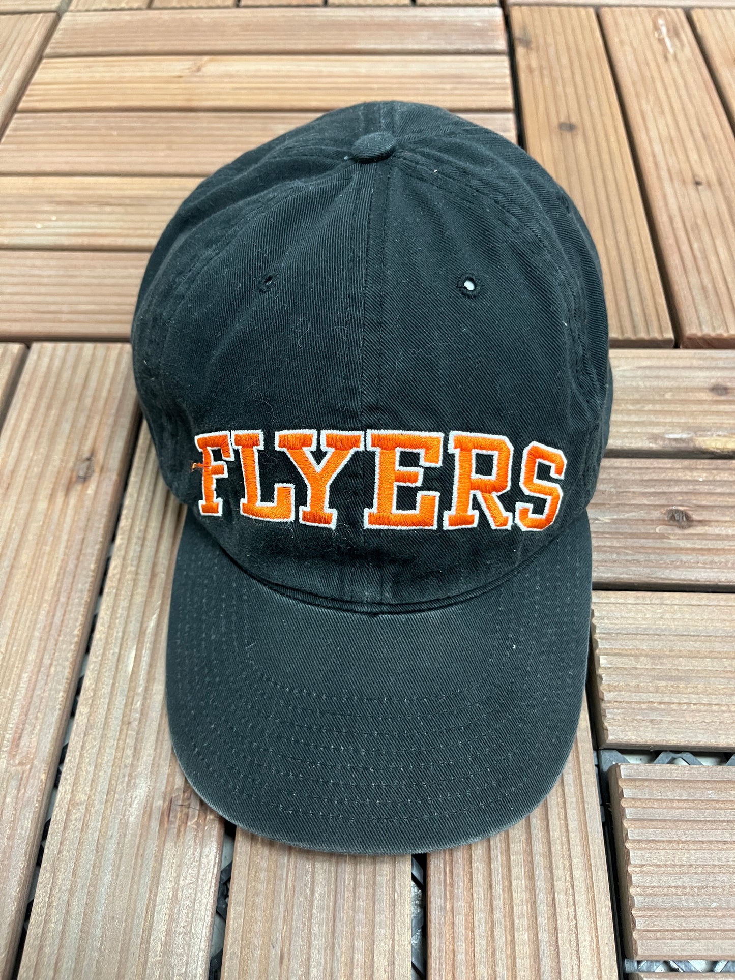 Philadelphia Flyers Embroidered Graphic Hat | Strap Back | Vintage 2000s NHL Hockey Starter Cap |