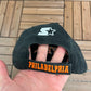 Philadelphia Flyers Embroidered Graphic Hat | Strap Back | Vintage 2000s NHL Hockey Starter Cap |