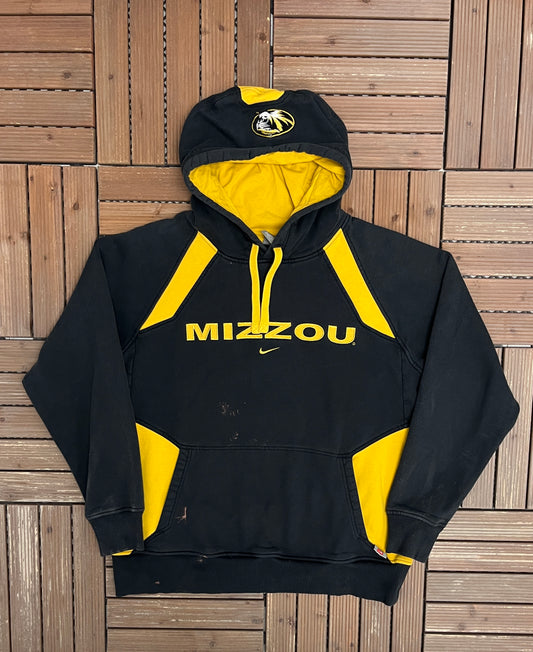 Missouri Tigers Nike Graphic Hoodie | Size Medium | Vintage 2000s College Black Sweater |