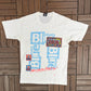 Labatt's Blue Now You're Laughing Graphic Tee | Size Large | Vintage 1990s Promotional White T-Shirt |