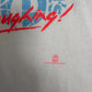 Labatt's Blue Now You're Laughing Graphic Tee | Size Large | Vintage 1990s Promotional White T-Shirt |
