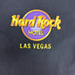 Hard Rock Hotel Las Vegas Graphic Tee | Size Large | Vintage 1990s Promotional Black T-Shirt |