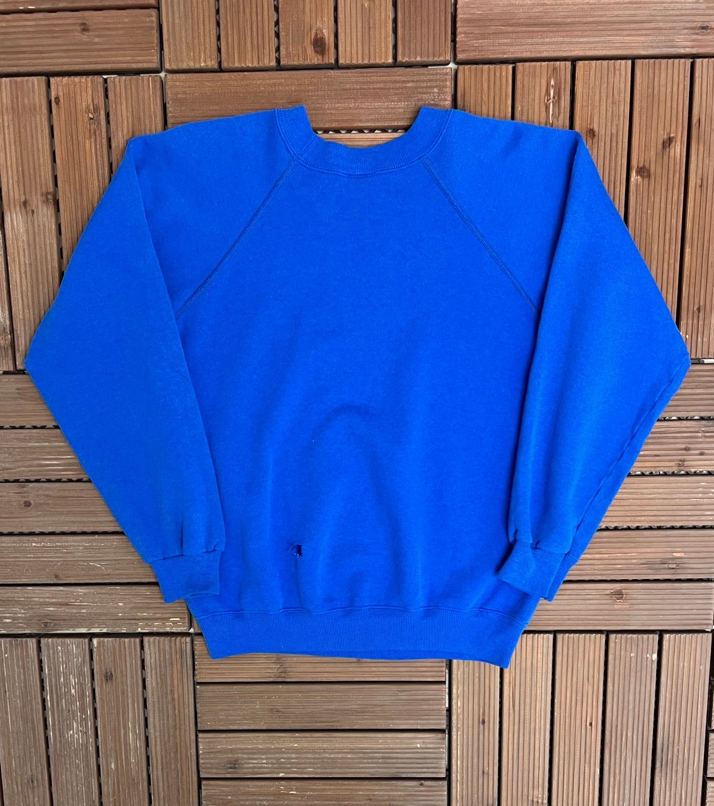 Cheers Boston Graphic Crewneck | Size Medium | Vintage 1990s Television Series Promotional Blue Sweater |