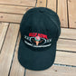 Texas Longhorns Rose Bowl 2006 Graphic Hat | Strap Back | Vintage 2000s College Black Cap |