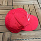 Cincinnati Reds Embroidered Graphic Hat | Snap Back | Vintage 1990s MLB Baseball Red Cap |