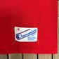 New England Patriots Graphic Tee | Size Medium | Vintage 1990s NFL Football Red T-Shirt |