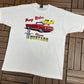 Classic Mustang Pony Rides Graphic Tee | Size X-Large | Vintage 1990s American Muscle Car White T-Shirt |