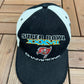 Tampa Bay Buccaneers Super Bowl XXXVII Champions Graphic Hat | Strap Back | Vintage 2000s NFL Football Black Cap |