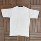Bald Eagle Big Print Graphic Tee | Size Medium | Vintage 1990s Single Stitch Animal Grey T-Shirt |