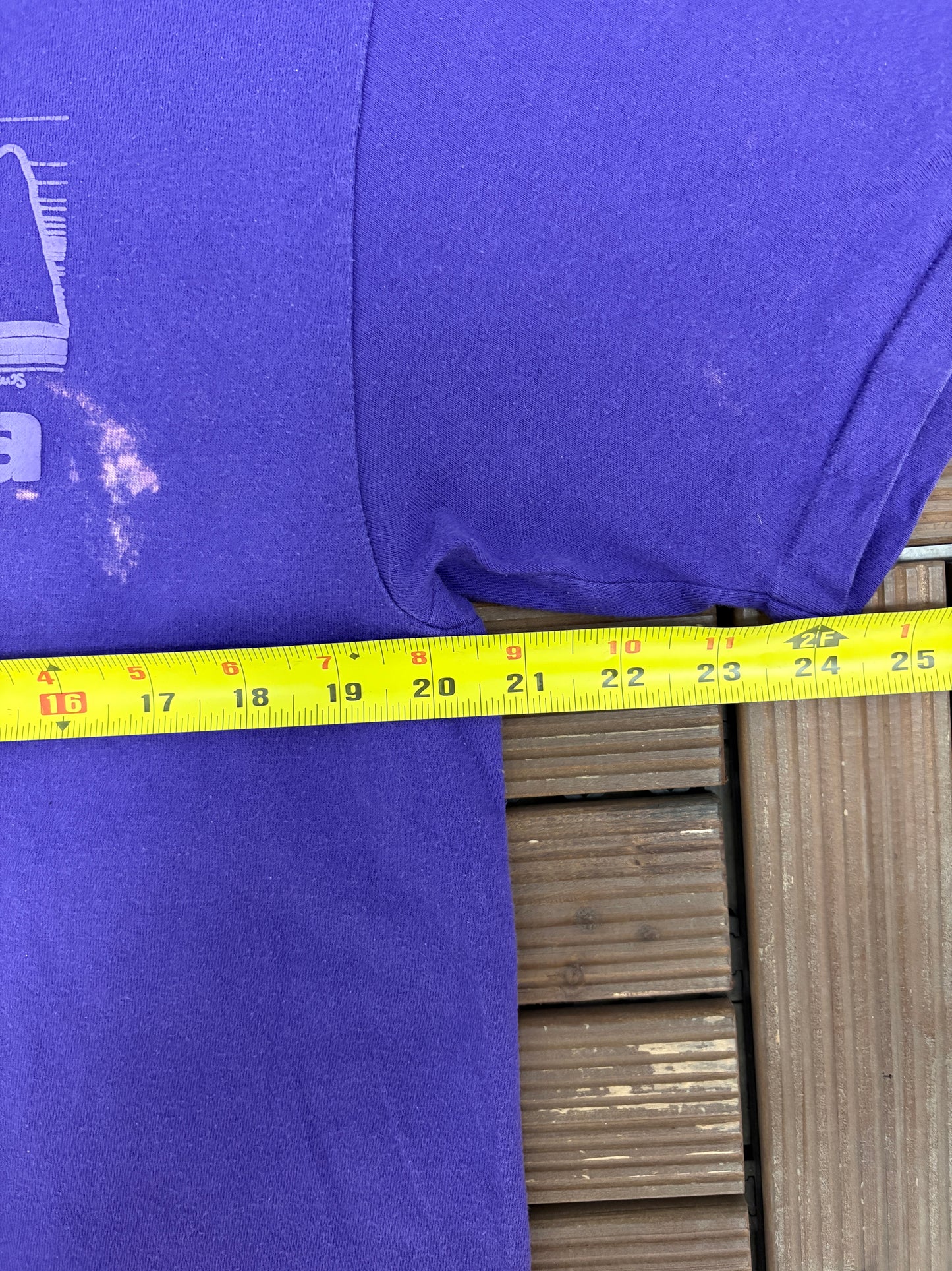Banff Alberta, Canada Graphic Tee | Size Large | Vintage 1990s Tourist Single Stitch Purple T-Shirt |