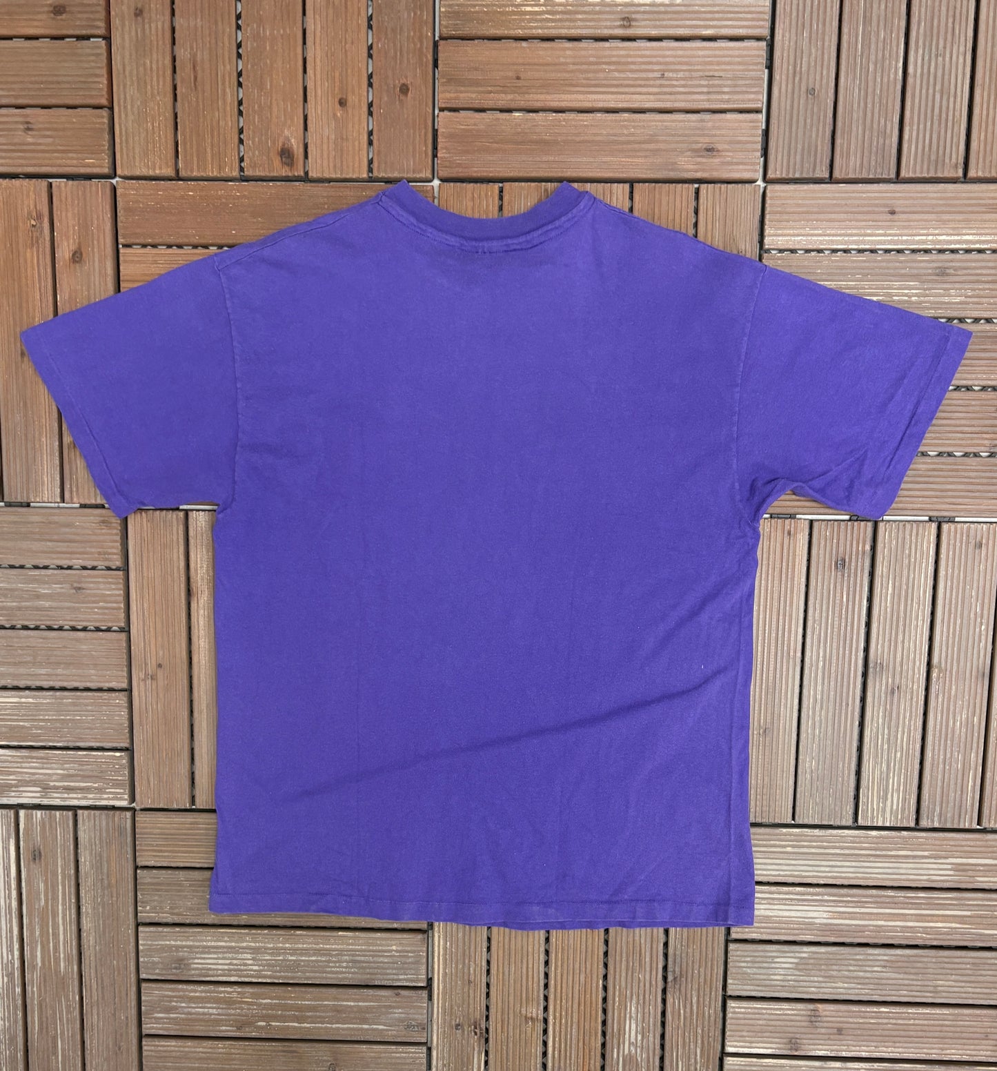 Banff Alberta, Canada Graphic Tee | Size Large | Vintage 1990s Tourist Single Stitch Purple T-Shirt |