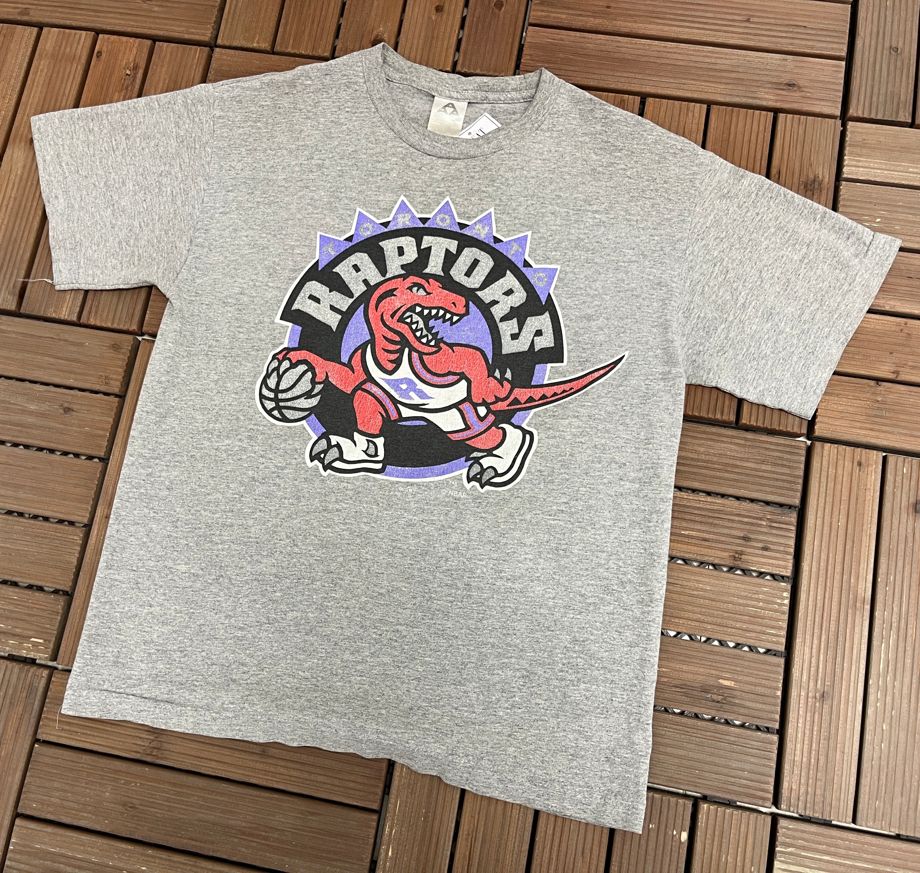 Retro raptors shirt on sale