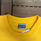 Dale Earnhardt Watching Over Graphic Tee | Size XX-Large | Vintage 2000s Yellow NASCAR Racing T-Shirt |