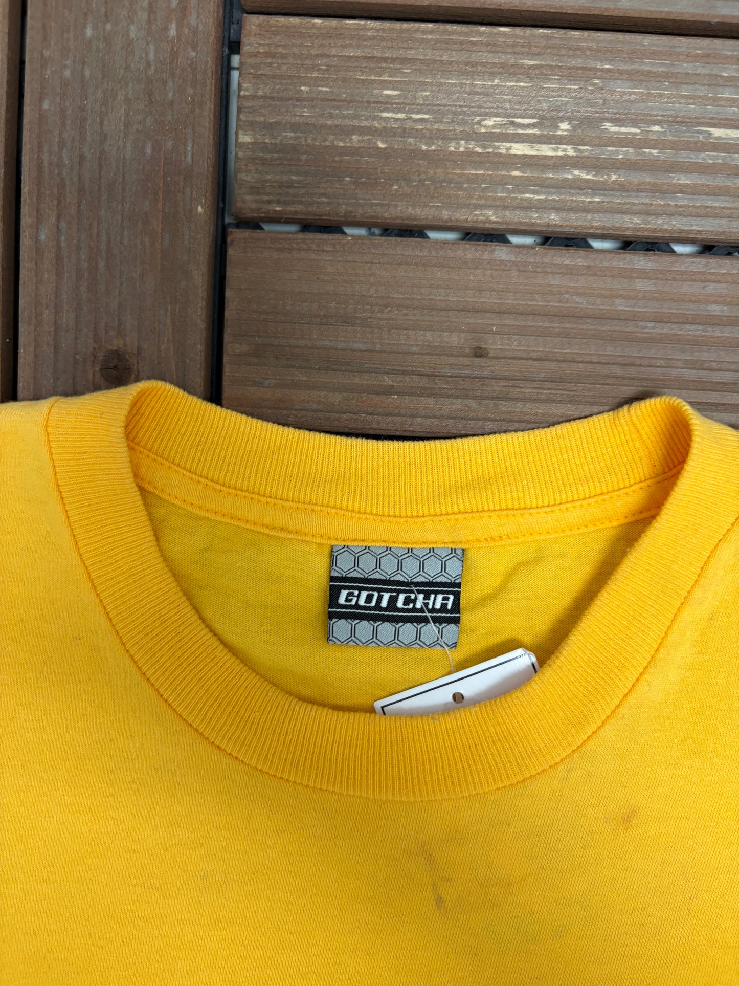 Dale Earnhardt Watching Over Graphic Tee | Size XX-Large | Vintage 2000s Yellow NASCAR Racing T-Shirt |
