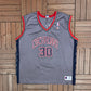 New Jersey Nets Kerry Kittles Basketball Jersey | Size XX-Large | Vintage 2000s NBA Basketball Champion Grey Jersey |