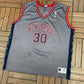 New Jersey Nets Kerry Kittles Basketball Jersey | Size XX-Large | Vintage 2000s NBA Basketball Champion Grey Jersey |
