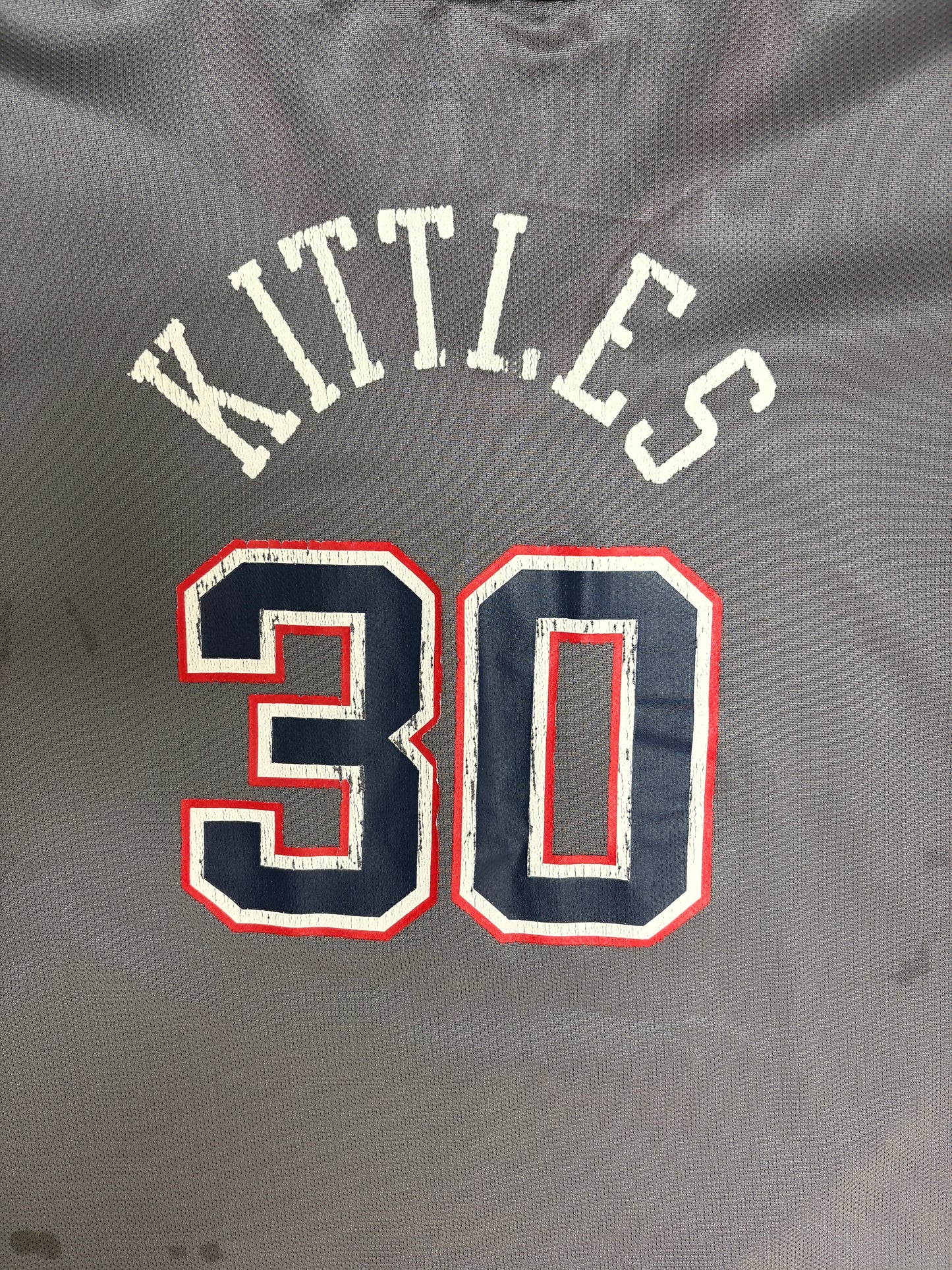 New Jersey Nets Kerry Kittles Basketball Jersey | Size XX-Large | Vintage 2000s NBA Basketball Champion Grey Jersey |