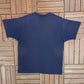 New England Patriots Division Champs 1996 Graphic Tee | Size Large | Vintage 1990s NFL Football Blue T-Shirt |