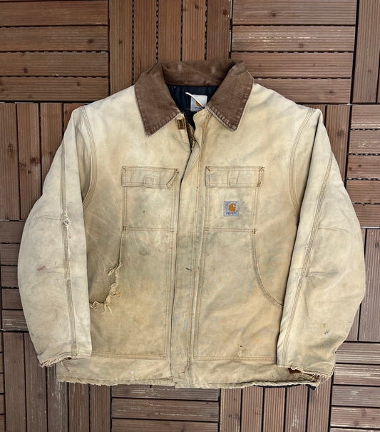 Carhartt Arctic Traditional Workwear Jacket | Size XX-Large | Vintage 1990s Workwear Brown Jacket |