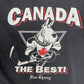 Don Cherry Canada The Best! Graphic Tee | Size Large | Vintage 1990s Hockey Black T-Shirt |